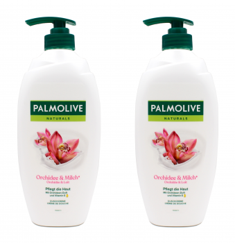 Duschcreme Palmolive Naturals Orchidee & Milch XXL , 2x750ml EAN8718951503724