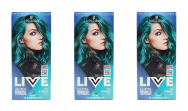 3x Schwarzkopf Live Ultra Brights Sea Meramid 097 EAN4015100816808