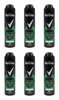 Rexona Men Active Fresh Deo Spray , 6x150ml EAN8720181005756