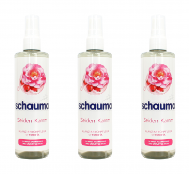 Schauma Seiden-Kamm Glanz-Sprühpflege , 3x200ml EAN4015100815535