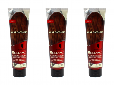 Schwarzkopf Brillance Haar Glossing Hellbraun Glanz-Behandlung , 3x150ml EAN4015100812077