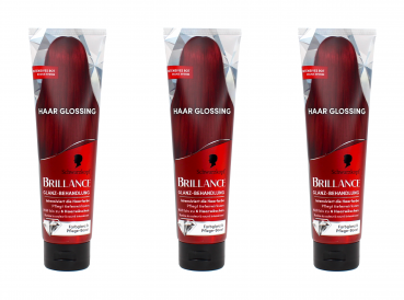 Schwarzkopf Brillance Haar Glossing Rot Glanz-Behandlung , 3x150ml EAN4015100738087