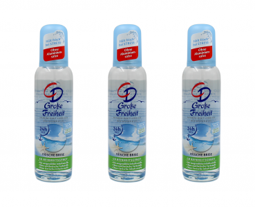 CD Deo-Zerstäuber Große Freiheit Frische Brise , 3x75ml EAN4045612007586