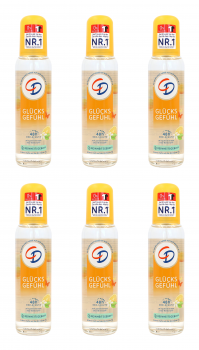 CD Glücks Gefühl Deodorant Deo Pump Spray , 6x75ml EAN4045612007579