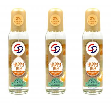 CD Happy Day Aroma Deodorant Deo Pump Spray , 3x75ml EAN4045612008880