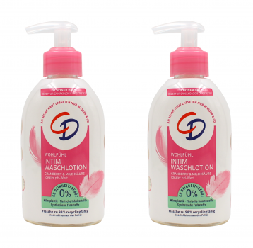 CD Wohlfühl-Intimwaschlotion – Cranberry & Milchsäure , 2x250ml EAN4045612003526