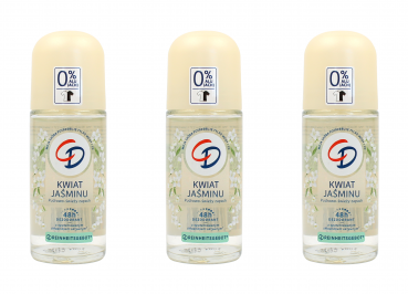 CD Jasminblüte Kwiat Jasminu Deodorant Deo Roll-On , 3x50ml EAN4045612011170