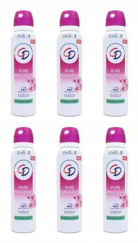CD Pure Magnolia Deo Spray Deodorant , 6x150ml EAN4045612010548