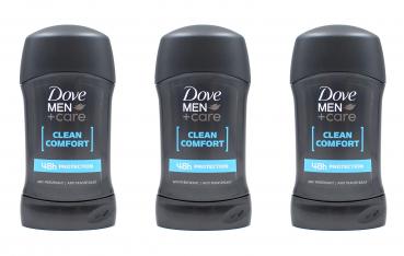 Dove Men +care Antitranspirant Deostick Clean Comfort , 3x50ml EAN96081754