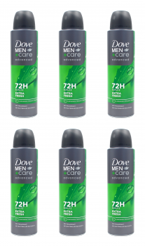 Dove Men +Care Extra Fresh Anti-Transpirat Deo Spray , 6x150ml EAN8720181284403