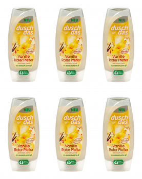 duschdas Vanille Roter Pfeffer Duschgel , 6x225ml EAN8720181334085