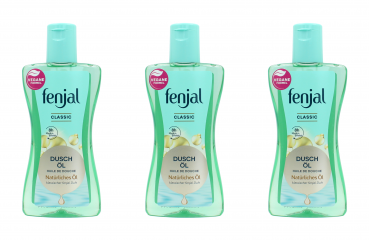 Fenjal Classic Duschöl natürliches Öl , 3x225ml EAN4013162027439