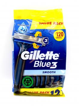 Gillette Blue 3 Smooth Einwegrasierer Nassrasierer 1x12 Stck. EAN7702018541775