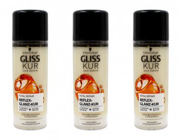 Gliss Kur Hair Repair Total Repair Reflex-Glanz-Kur , 3x150ml EAN4015100338928