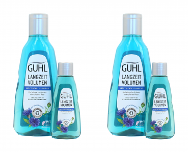 Guhl Langzeit Volumen Kräftigendes Shampoo , 2x(250ml + 50ml) EAN4072600790670
