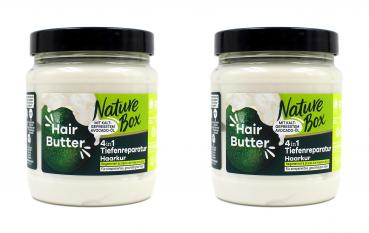 Nature Box 4in1 Tiefenreparatur Haarkur Hair Butter , 2x300ml EAN4015100805277