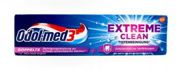 Odol-med3 Extreme Clean Tiefenreinigung Zahnpasta Zahncreme , 1x75ml EAN5054563085917