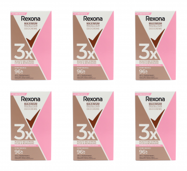 Rexona Maximum Protection Confidence Deocreme Stick , 6x45ml EAN8711600504141