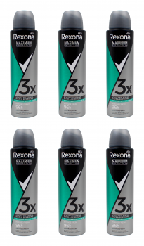 Rexona Men Extremer Schweiß-Schutz Intense Fresh Deo Spray , 6x150ml EAN8720181452611
