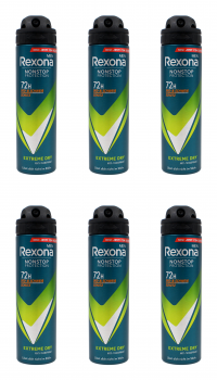 Rexona Men Extreme Dry Deo Spray , 6x150ml EAN8720181438813