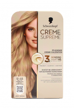 1x Schwarzkopf Creme Supreme 9-48 Helles Beigeblond EAN4015100861488