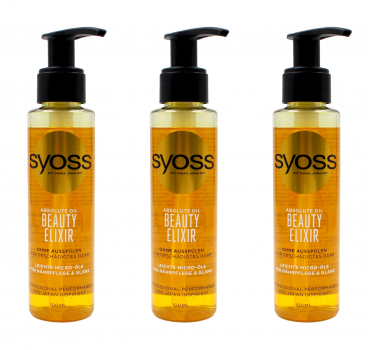 Syoss Absolute Oil Beauty Elixier , 3x100ml EAN7610300128781