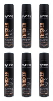 Syoss Thicker Hair Haarspray , 6x400ml EAN4015100308952