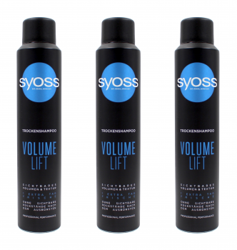 Syoss Volume Lift Trockenshampoo , 3x200ml EAN4015100722260