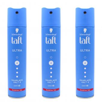 Schwarzkopf Taft Ultra Haarlack Halt 4 , 3x250ml EAN4015100810448