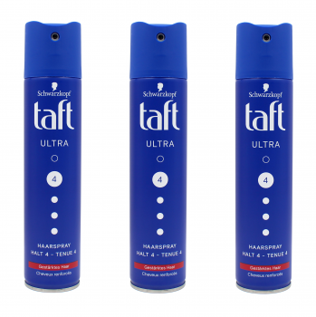 Schwarzkopf Taft Ultra Haarspray Halt 4 , 3x250ml EAN7610300505452