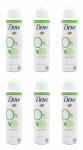 Dove go fresh Gurkenduft 0% Aluminiumsalze Deodorant , 6x150ml EAN8710908832147