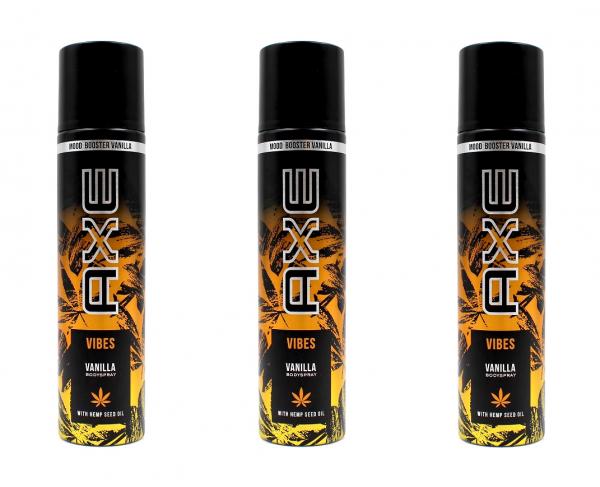 AXE Deospray Moodboster Vibes Vanilla Deodorant Herren , 3x100ml EAN59083917