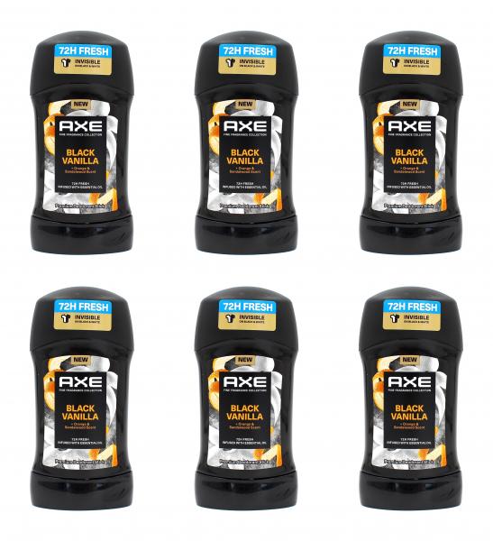 Axe Black Vanilla Premium Deodorant Stick Deostick , 6x50ml EAN59004660