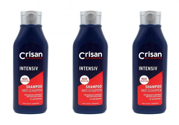 CRISAN Anti-Schuppen Intensiv Shampoo , 3x250ml EAN5000468000043