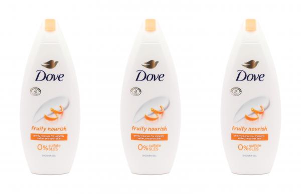 Dove Fruity Nourish Pflegedusche , 3x250ml EAN8720181468414