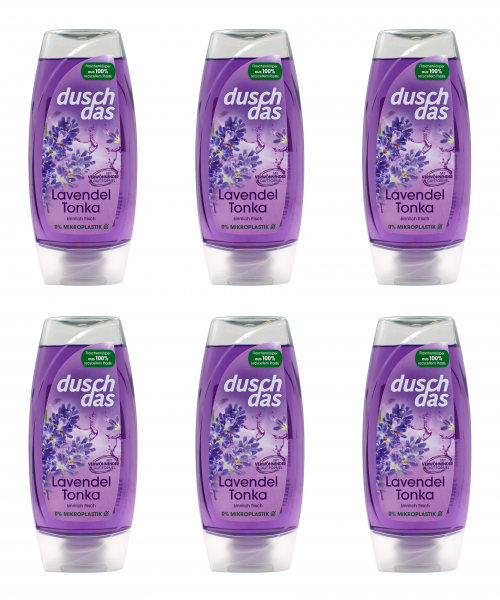 duschdas Lavendel Tonka Duschgel , 6x225ml EAN8720181334009