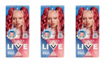 3x Schwarzkopf Live Ultra Brights Dusty Rose 025 EAN4015100863147