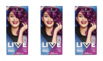 3x Schwarzkopf Live Ultra Brights Purple Punk 094 EAN4015100817065