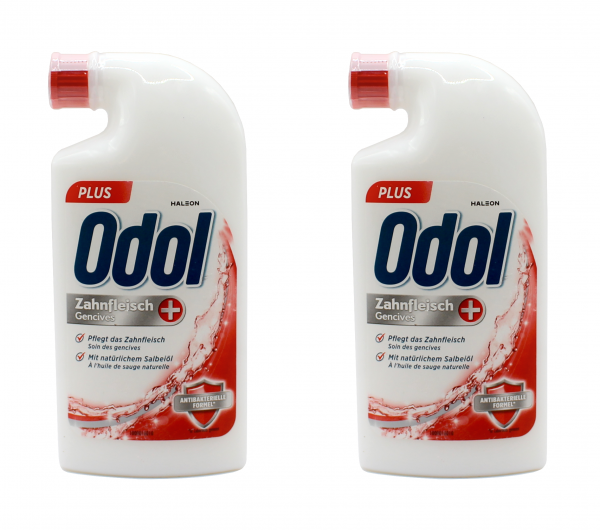 Odol Plus Zahnfleisch Mundspülung Mundwasser , 2x125ml EAN5054563125248
