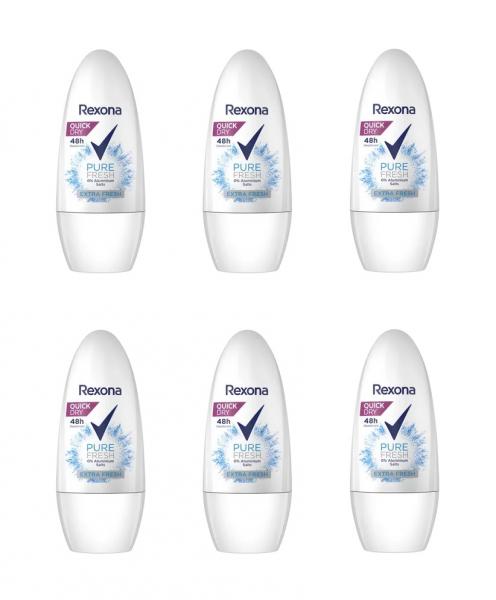 Rexona Women Pure Fresh Deo Roll-on , 6x50ml EAN59017141
