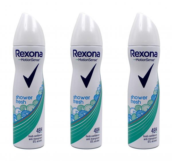 Rexona Shower Fresh Anti-Transpirant Deo Spray , 3x150ml EAN8710447492260 AV