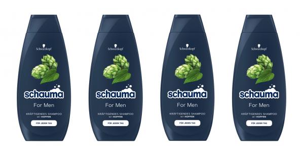 Schauma For Men Shampoo , 4x400ml EAN4015100718034
