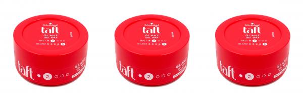 Schwarzkopf taft Glanz Gel Wax , 3x75ml EAN4015100438932