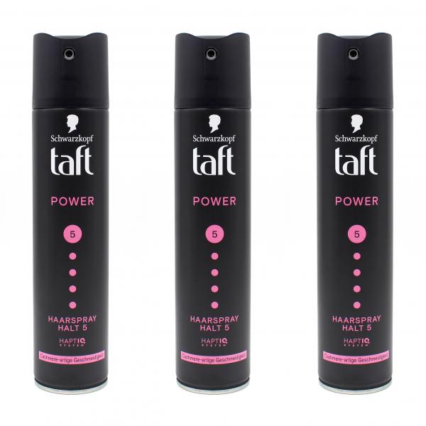 Schwarzkopf Taft Power Haarspray Halt 5 NV , 3x250ml EAN4015100810066