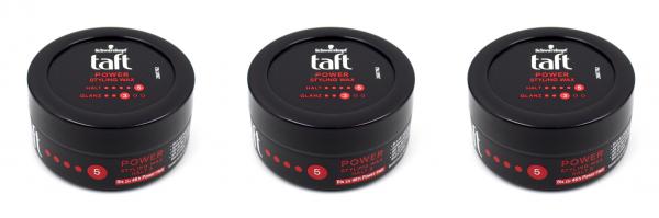 Schwarzkopf taft Power Styling Wax , 3x75ml EAN4015100438895