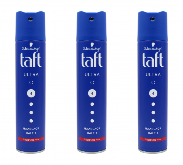 Schwarzkopf Taft Ultra Haarlack Halt 4 , 3x250ml EAN4015100437089