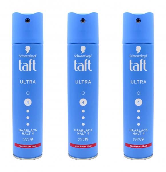 Schwarzkopf Taft Ultra Haarlack Halt 4 , 3x250ml EAN4015100810448