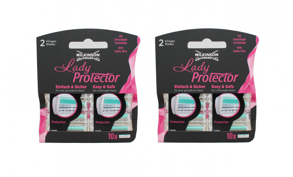 Wilkinson Sword Lady Protector Rasierklingen 2x 10er Pack